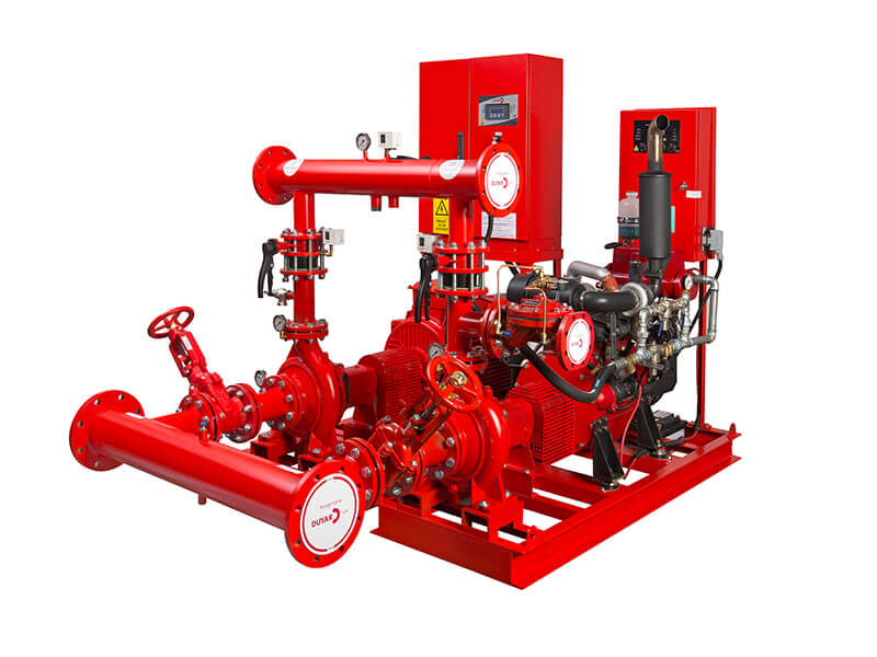 DNP Yatay Uçtan Emişli Pompa – NFPA 20